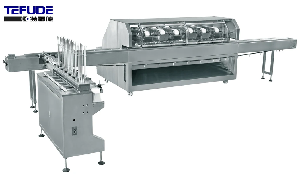 Customized Food Feeding and Packing Machine Line with Plastic Tray Automatic Counting Loading Packaging Line