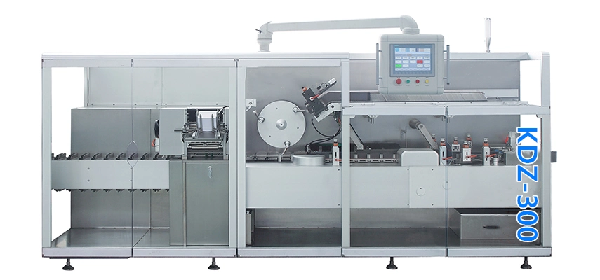 Kdz-300 High Speed Automatic Probiotic Powder Pouch Cartoning/ Packing/ Packaging Machine Plate Box Cartoning Machine/Box Cartoner Pharmaceutical Machine Line