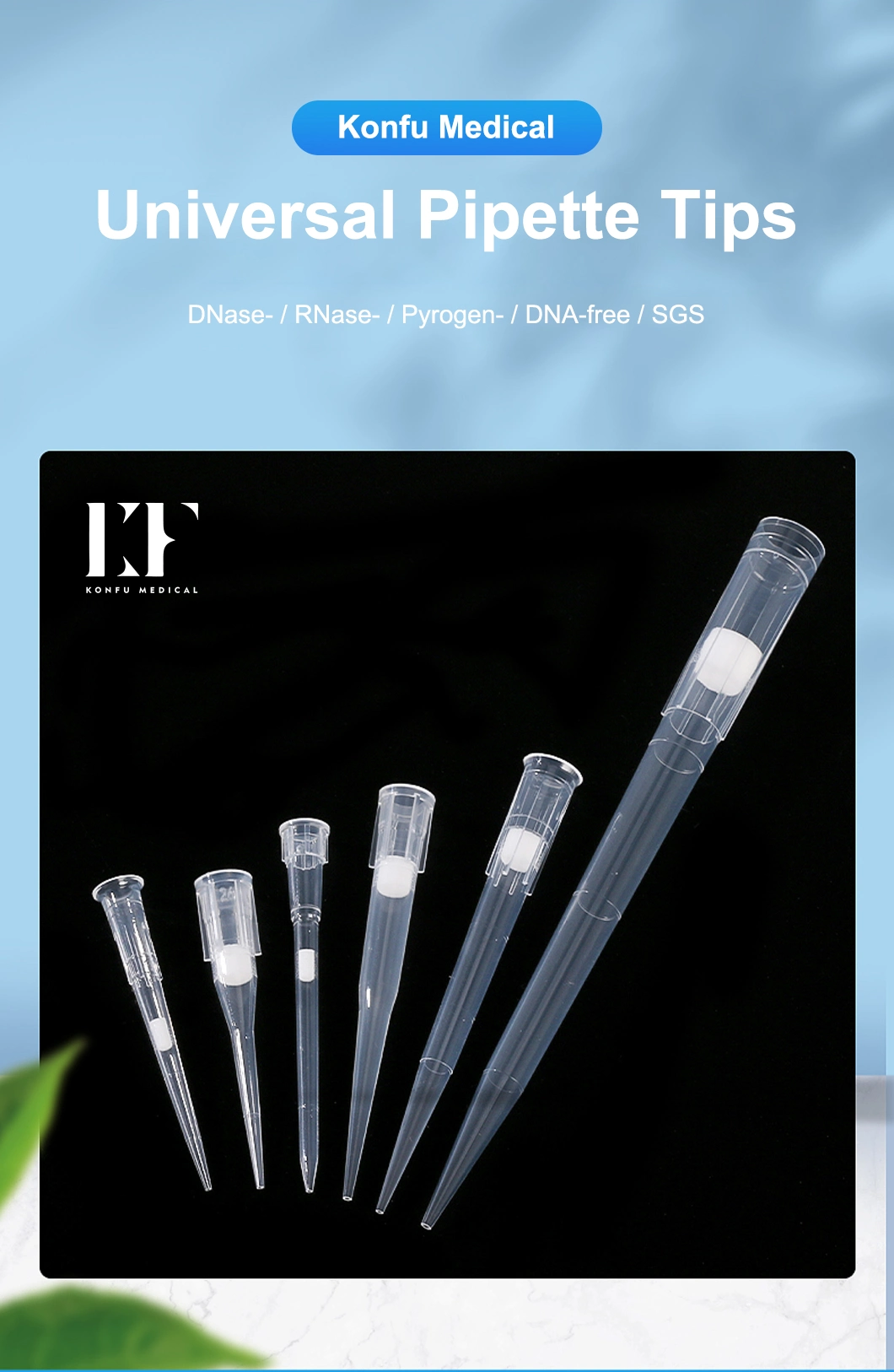 High Quality Disposable Autoclaving Sterile Universal Plastic Laboratory Supplies Extended Length Racked Pipette Tips with Filter 10UL
