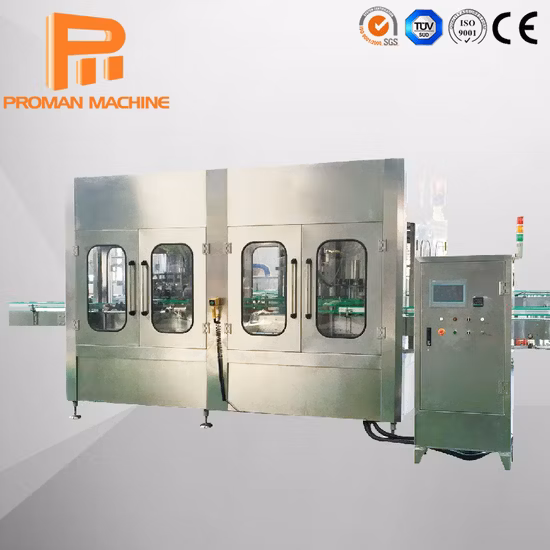 Automatic Bottle Water Beverage Hot Juice Carbonated Soda Drink Purifying Filter System Washing Filling Capping Labeling Printing Packing Packaging Machine Line