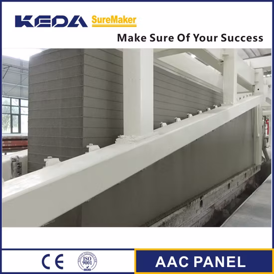 Fabbrica automatica di blocchi di calcestruzzo aerato/Linea di produzione di blocchi AAC di sabbia/Impianto di calcestruzzo aerato di alta qualità