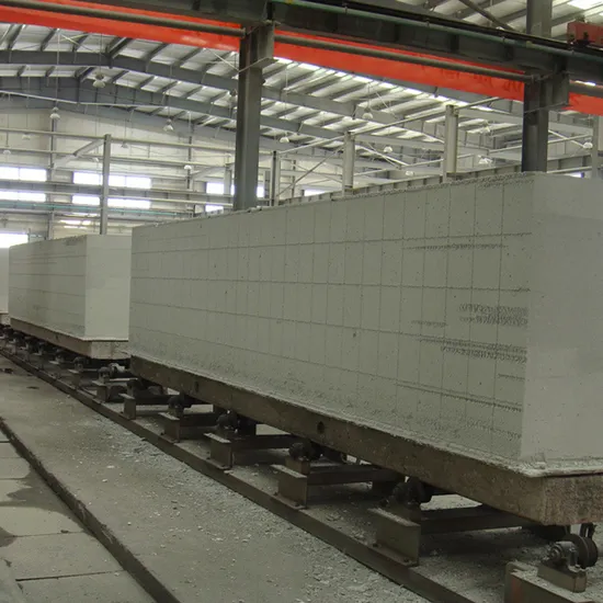 Stand di imballaggio in condizione di navigare Made in China Macchina per mattoni AAC a blocchi leggeri